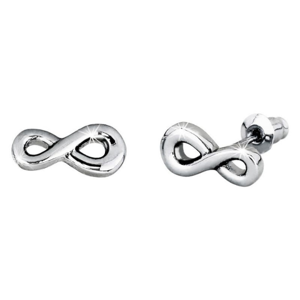 2JEWELS ORECCHINI IN ACCIAIO A LOBO PER DONNA SIMBOLO INFINITO 261152