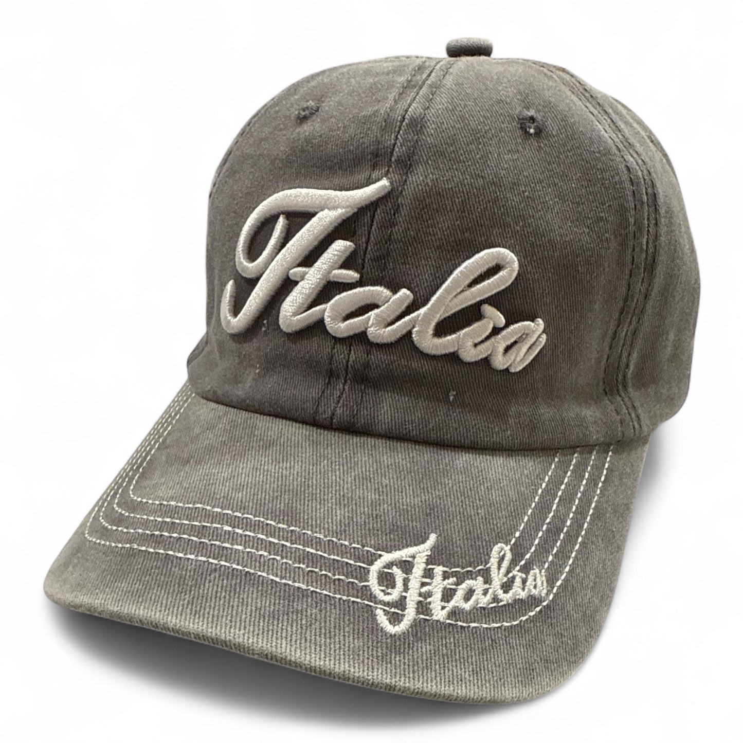 Cappello Unisex “Italia” con Ricamo – Look Vintage