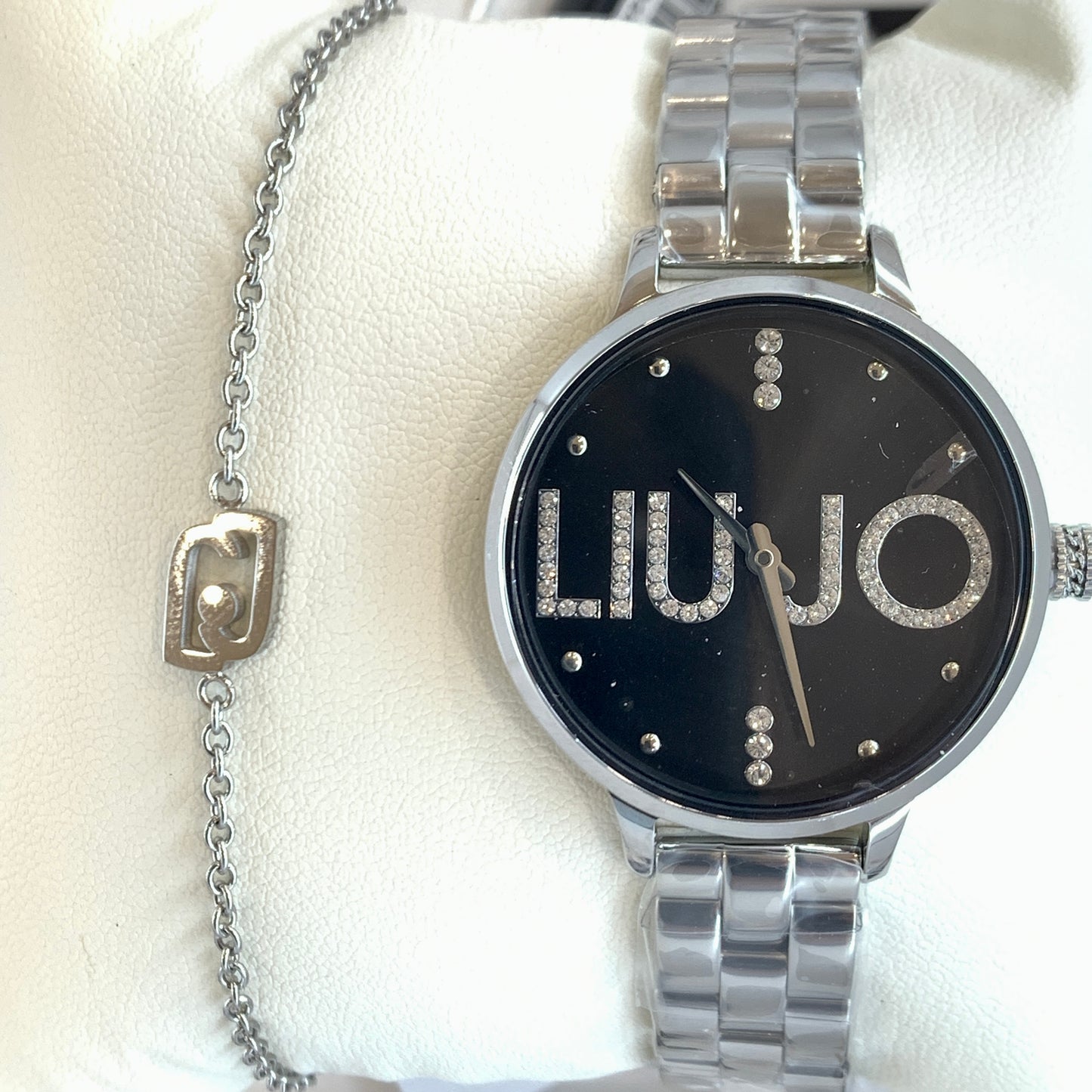 LIUJO OROLOGIO DA POLSO IN ACCIAIO E SWAROVSKI PER DONNA COLLEZIONE COUPLE TLJ2037