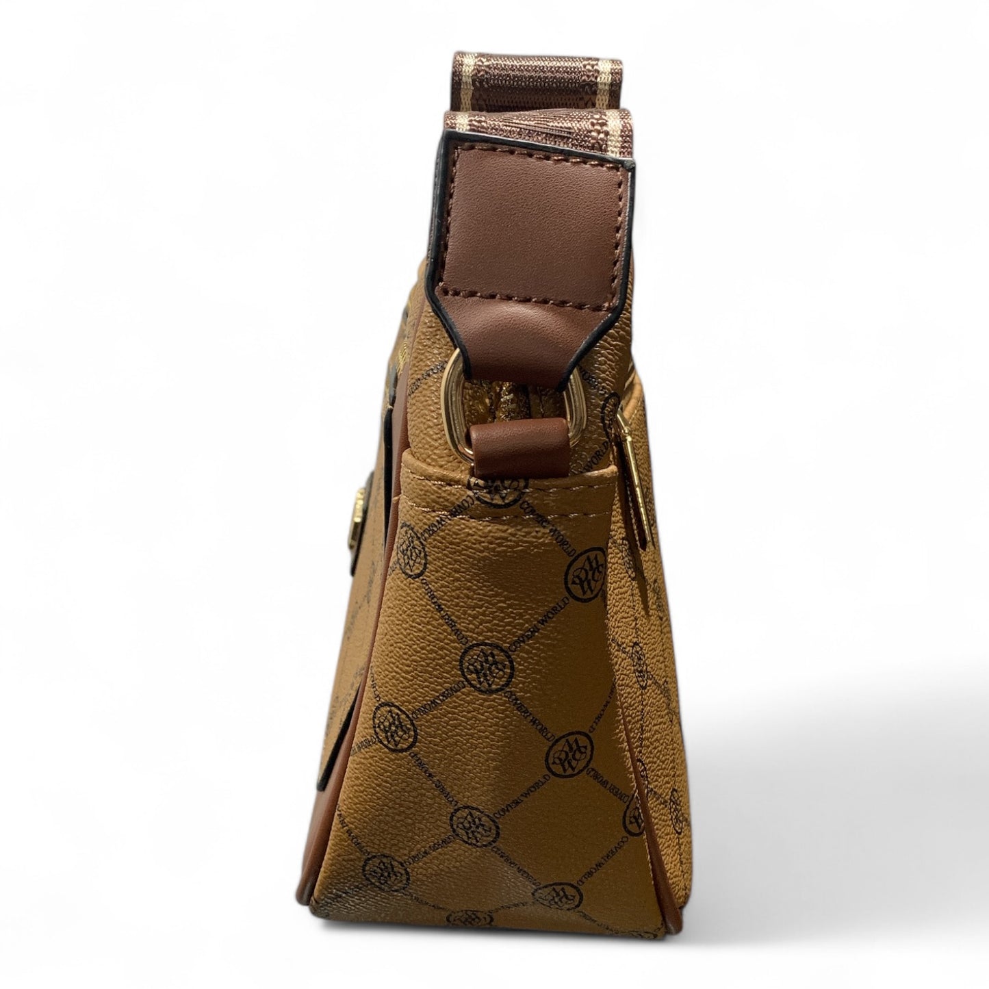 Enrico Coveri World Borsa Con Tracolla Per Donna Sintetico Marrone Sottocosto