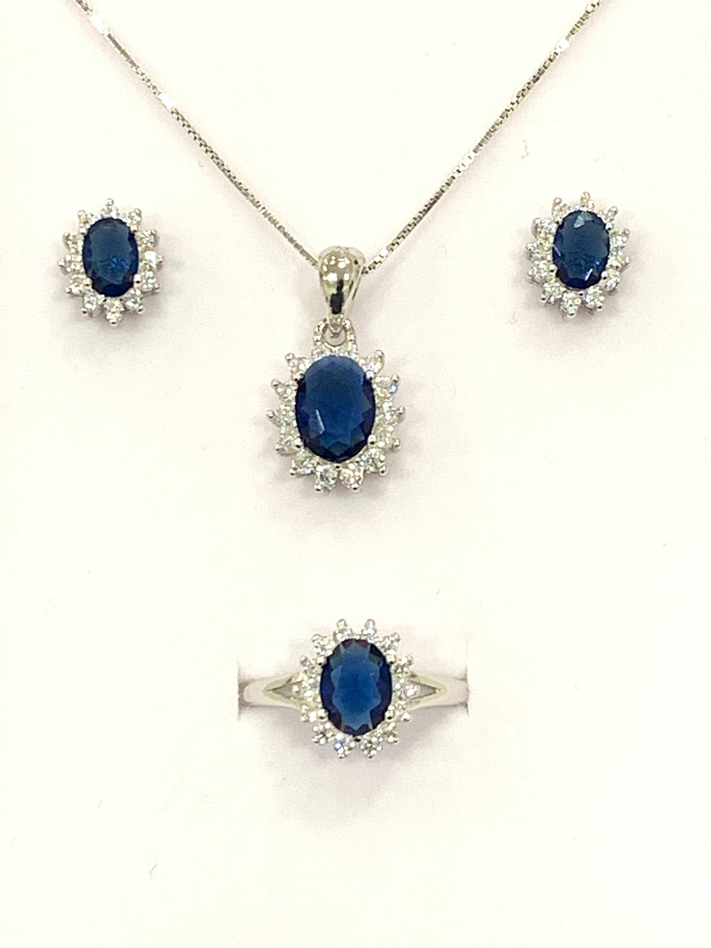 Parure set in Argento 925 sottocosto per donna Prodotto Made In Italy