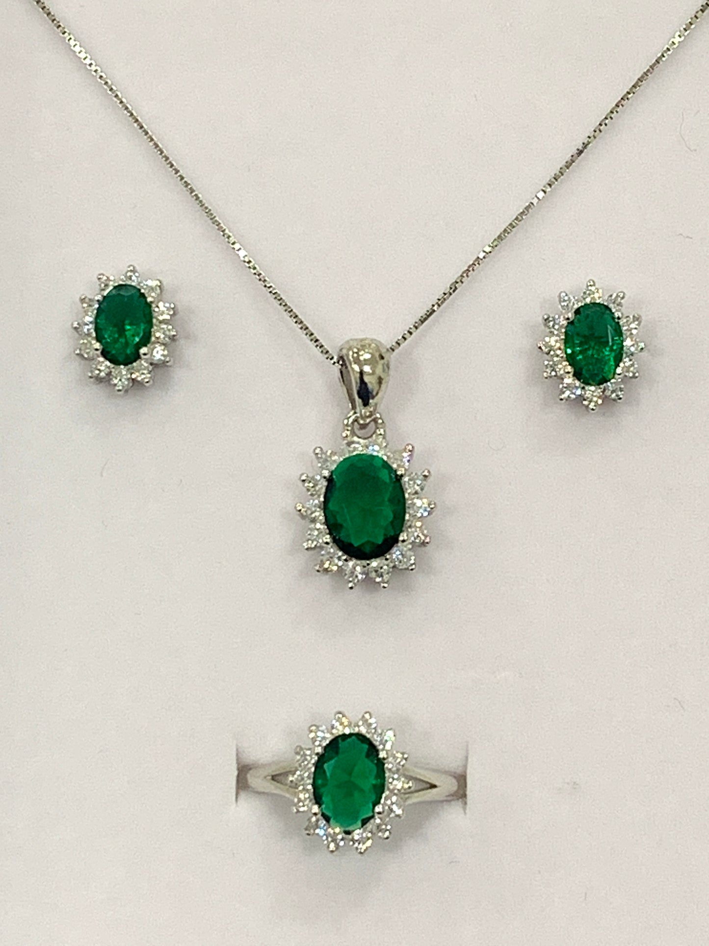 Parure set in Argento 925 sottocosto per donna Prodotto Made In Italy