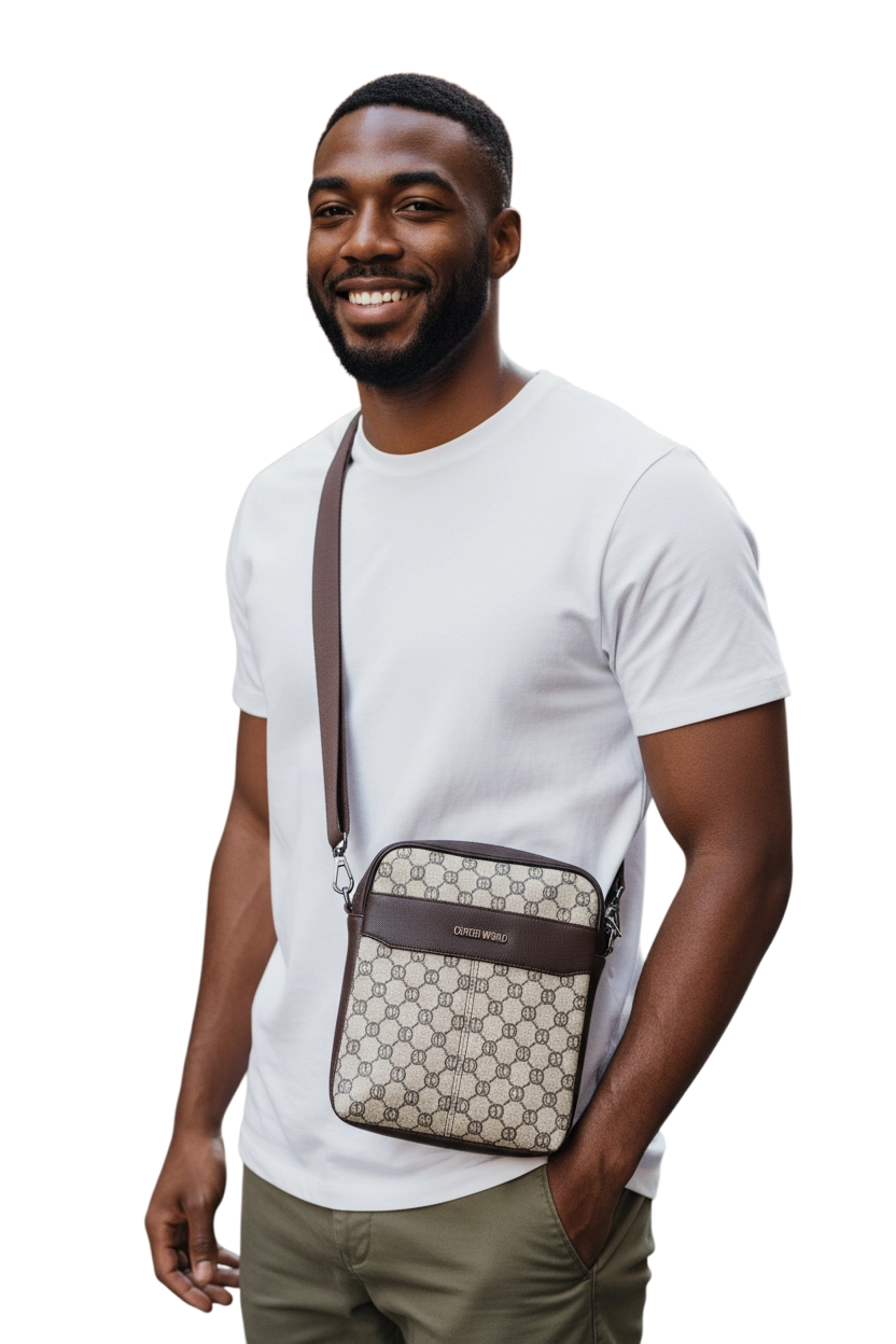 Nuova Coveri World Borsello Borsa Tracolla Uomo Monogram Tasche 2 Colori