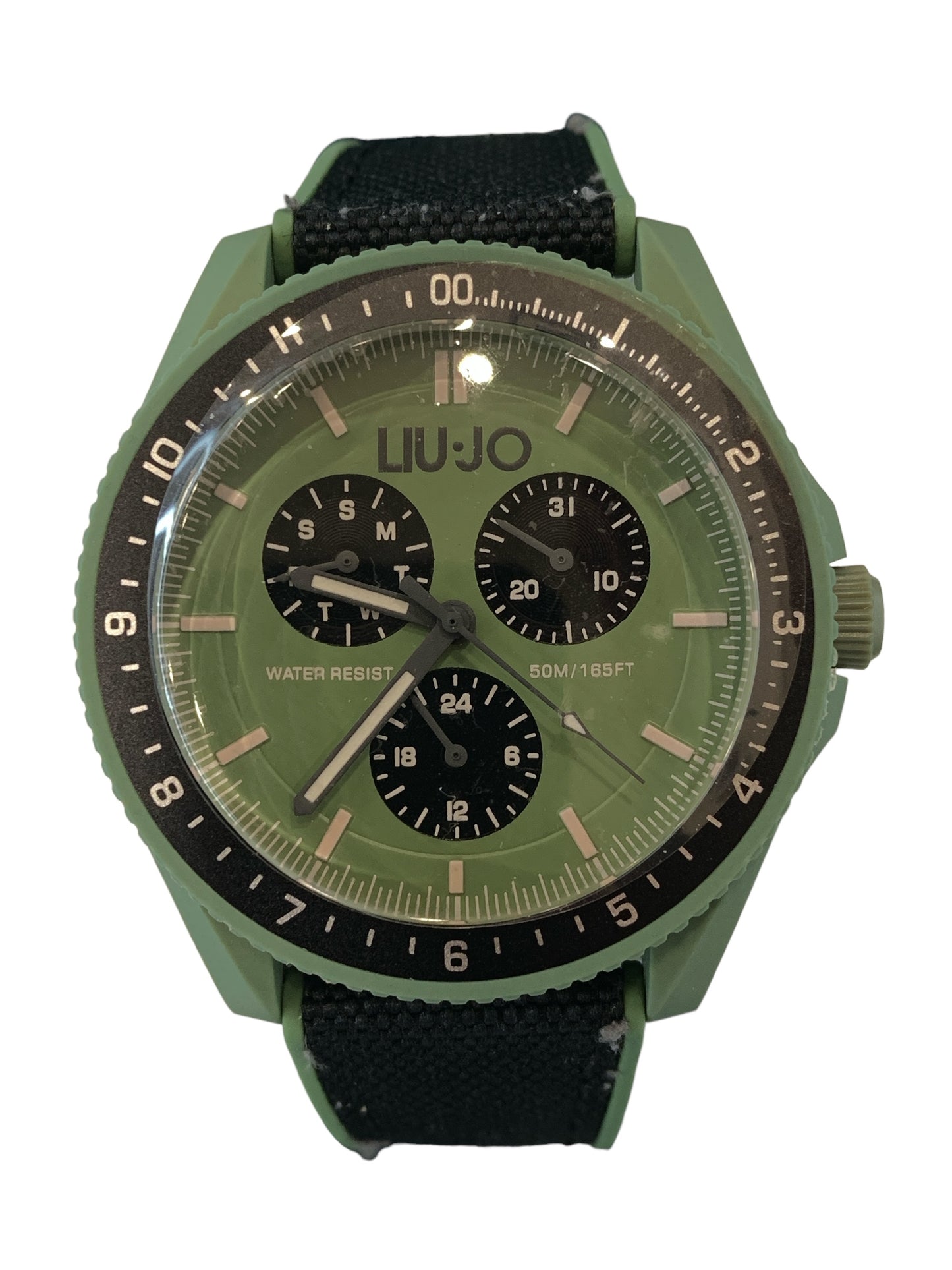 Orologio al Quarzo per uomo LIUJO quadrante e cassa poliuretano verde TLJ2150