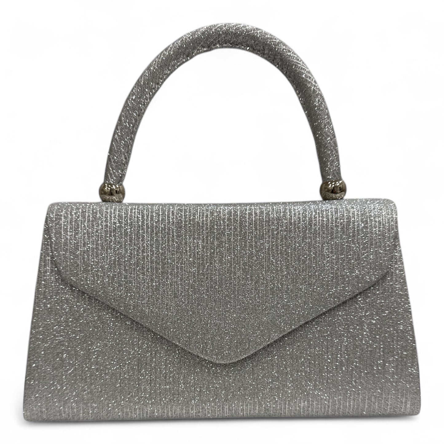 Borsa da Cerimonia Donna Glitterata a Mano - Elegante Oro e Argento