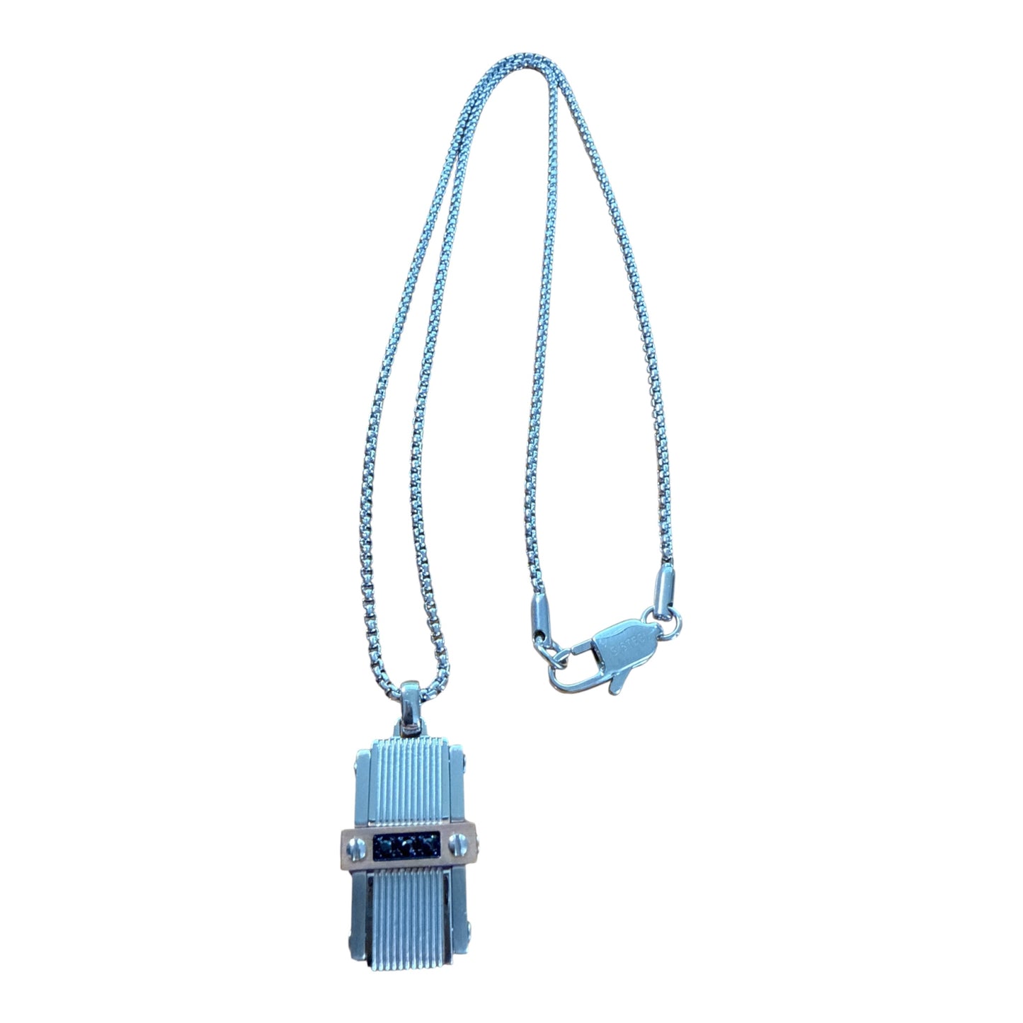 Collana Uomo 2Jewels in Acciaio con Dettagli Blu 50cm – Modello 251728