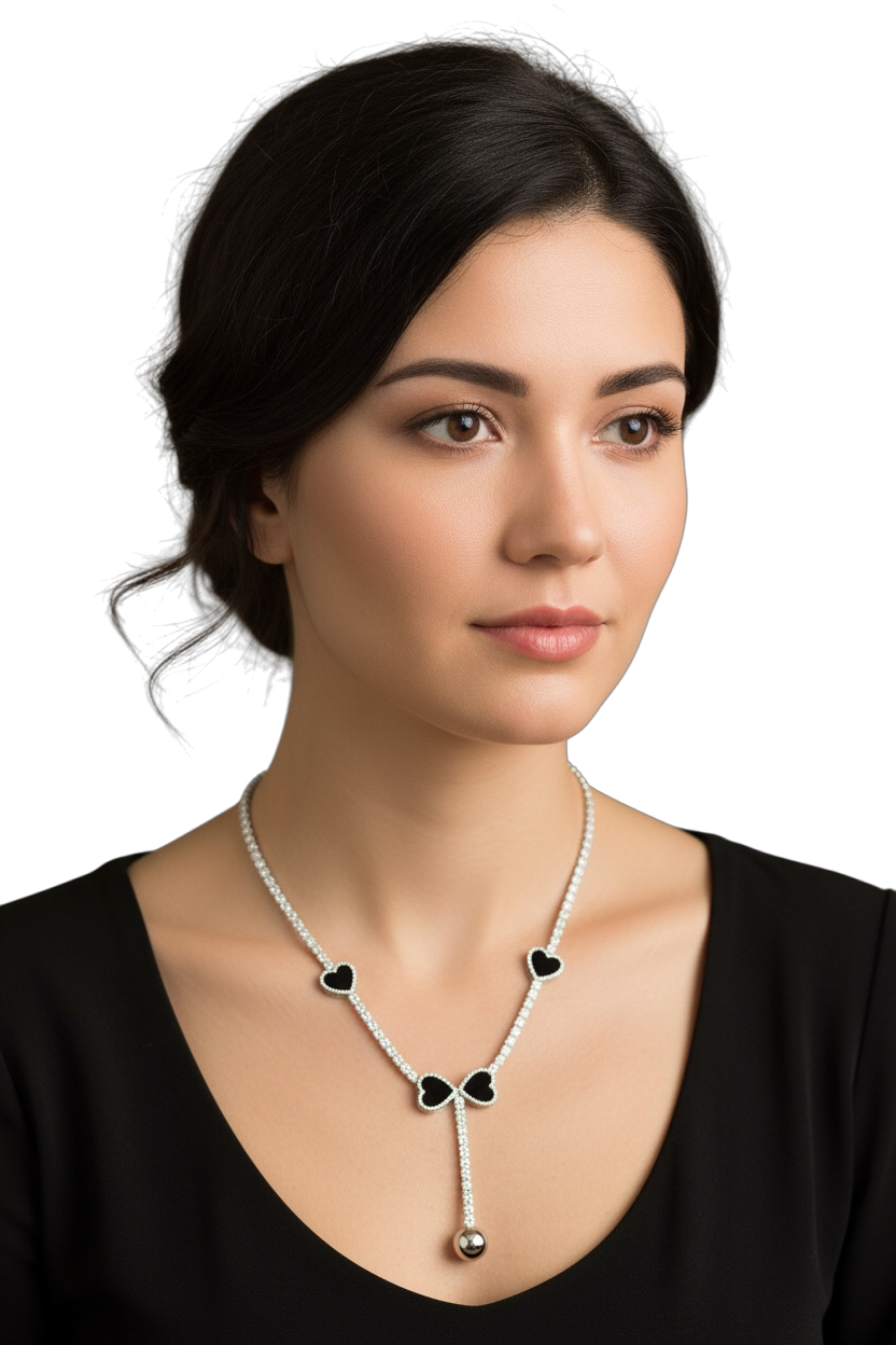 Collana Tennis Donna in Rame con Zirconi Brillanti - Eleganza Classica