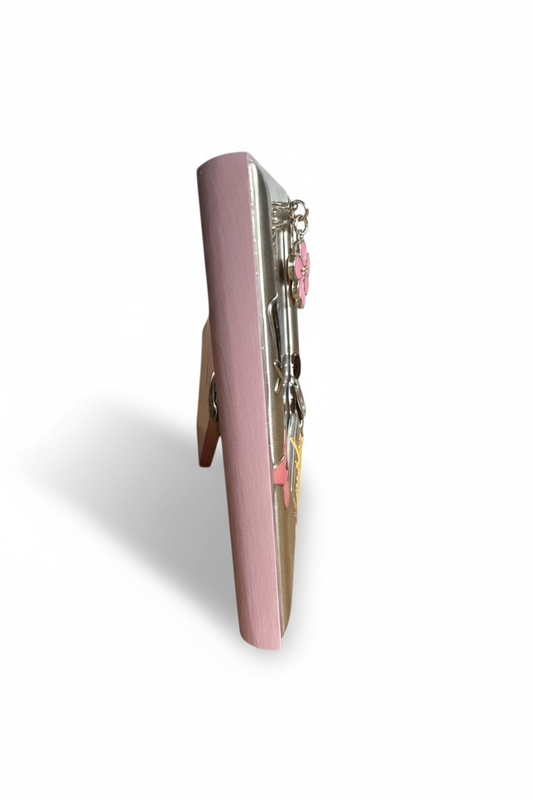 NUOVO Cornice Portafoto Disney Rosa 6x9 cm Idea Regalo Bambini Cameretta