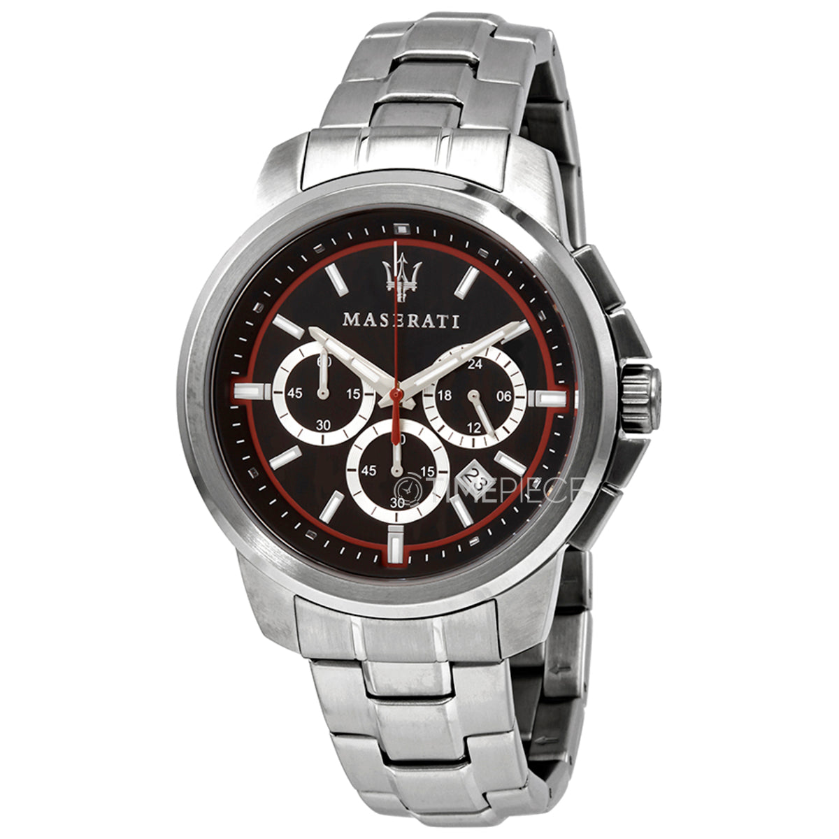 Orologio Maserati Uomo Successo Chronograph Acciaio Nero R8873621009