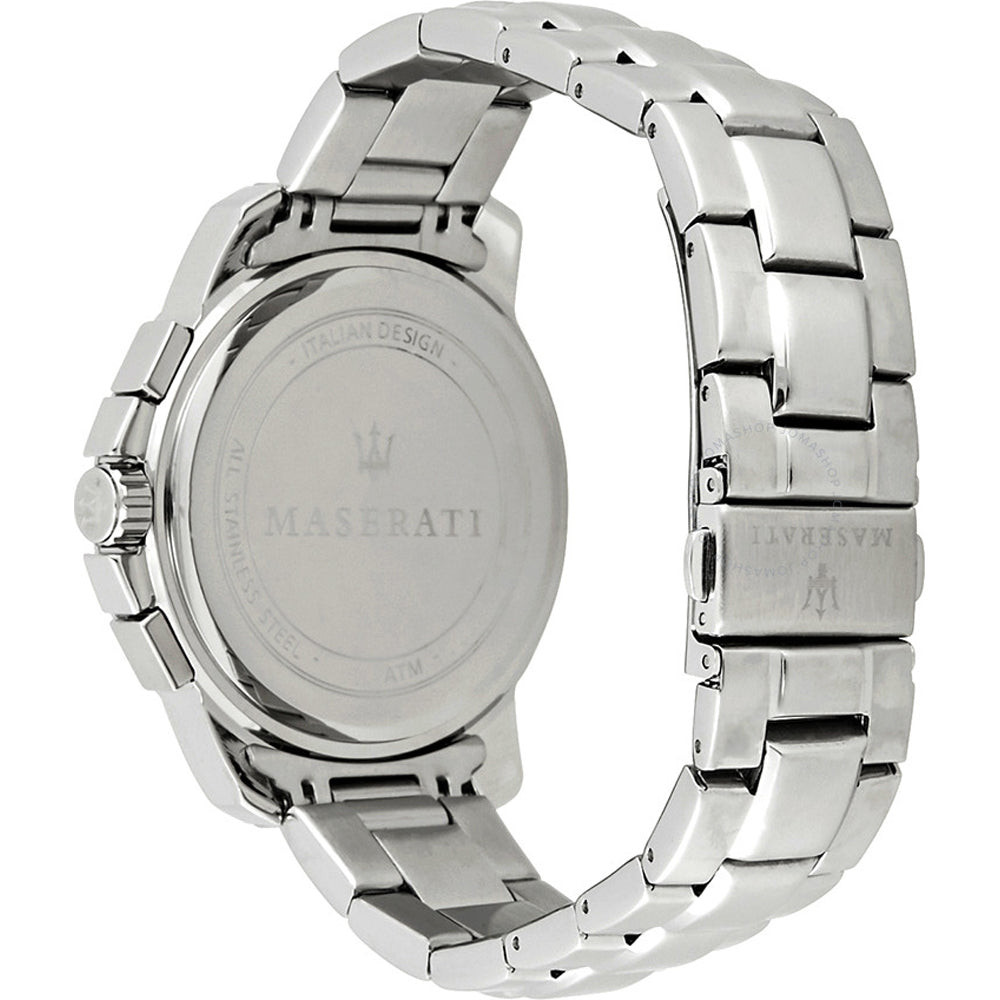 Orologio Maserati Uomo Successo Chronograph Acciaio Nero R8873621009