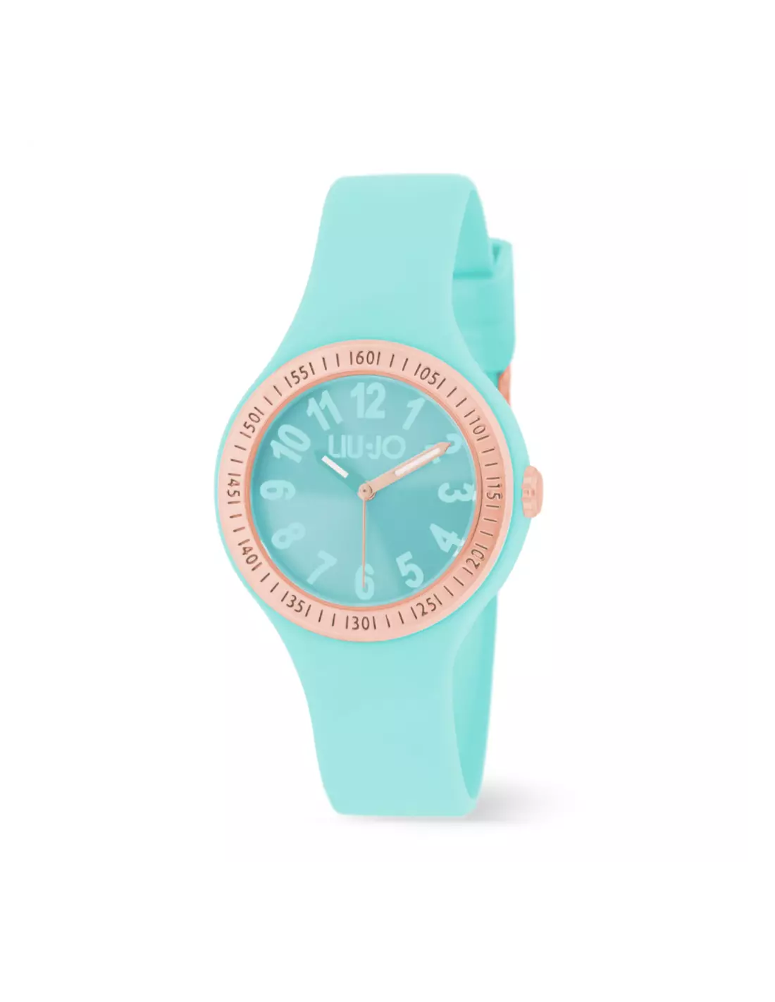 Liujo Orologio Al Quarzo Per Donna Con Cinturino In Silicone Turchese Tlj1933