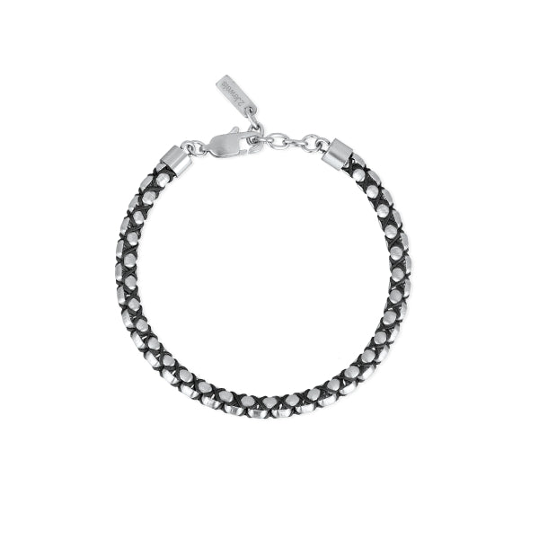 Bracciale Uomo 2Jewels Acciaio 316L e Nylon Colorato - Design Sportivo