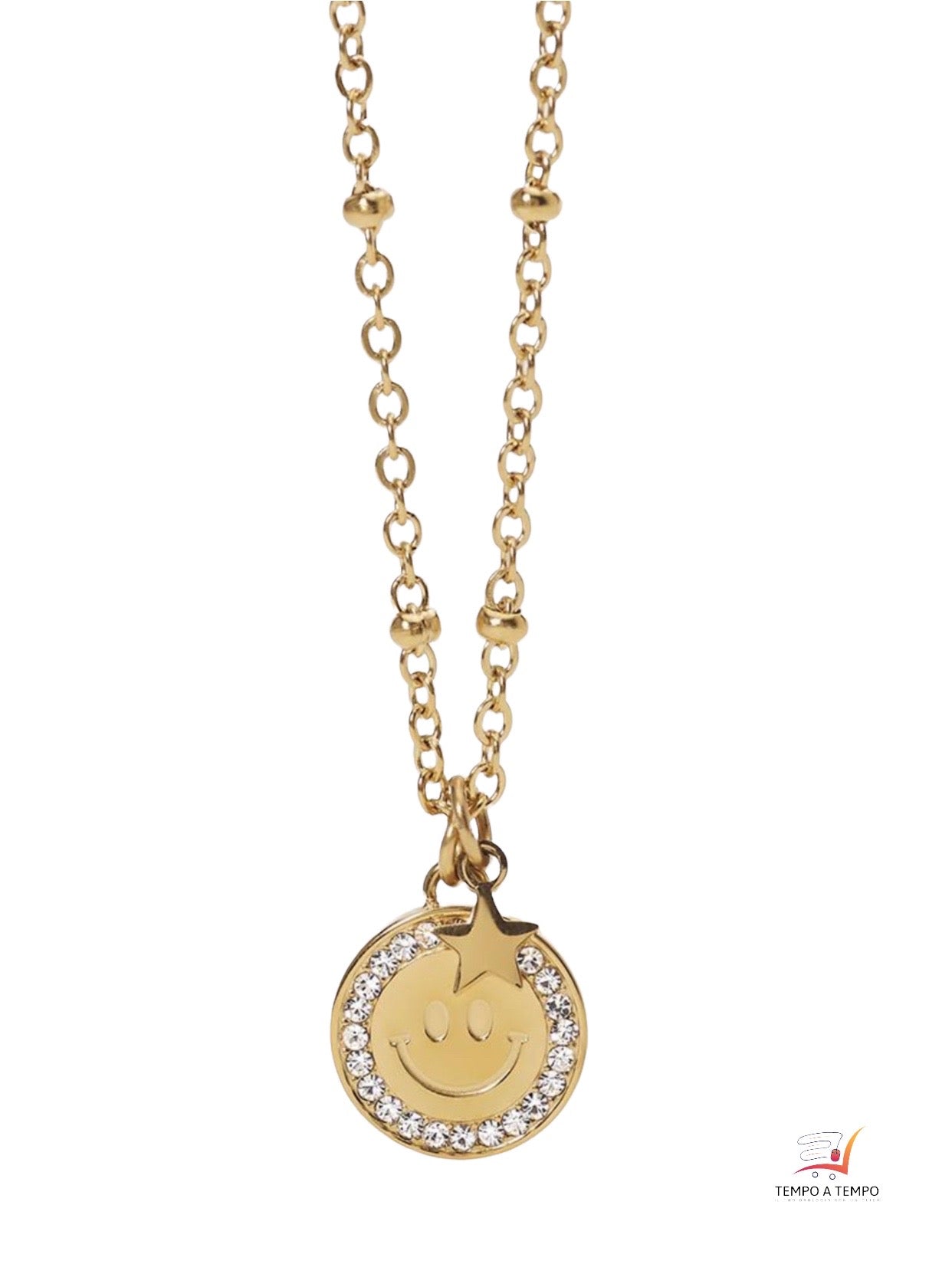 Girocollo Acciaio Donna Gold 2JEWELS Ciondolo Sottocosto