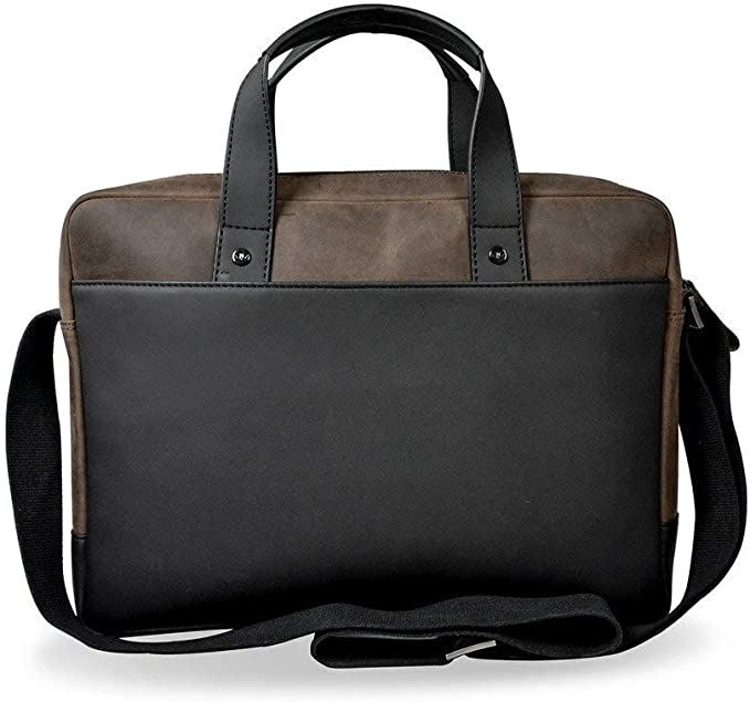 BORSA UFFICIO POLICE NOTEBOOK IN PELLE SCAMOSCIATA TRACOLLA PT422137