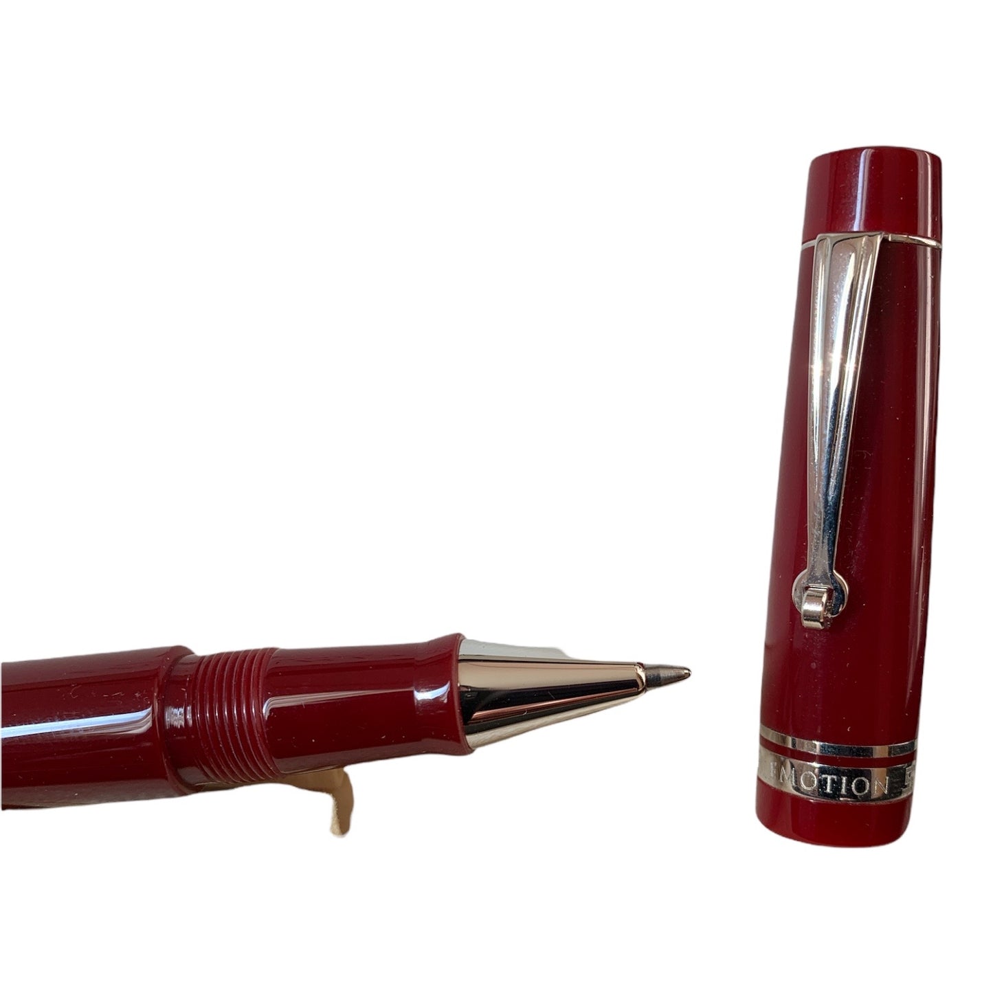 PENNA ROLLER COLORE BORDEAUX elegante professionista DI OFFICINA ITALIANA