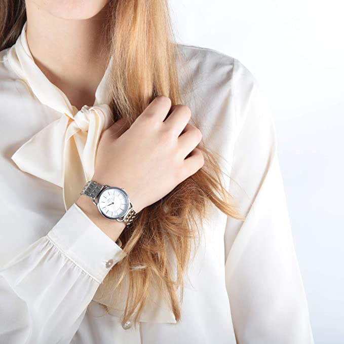 CHRONOSTAR Orologio da polso Quarzo Donna con Cinturino in Acciaio Inox R3753274501
