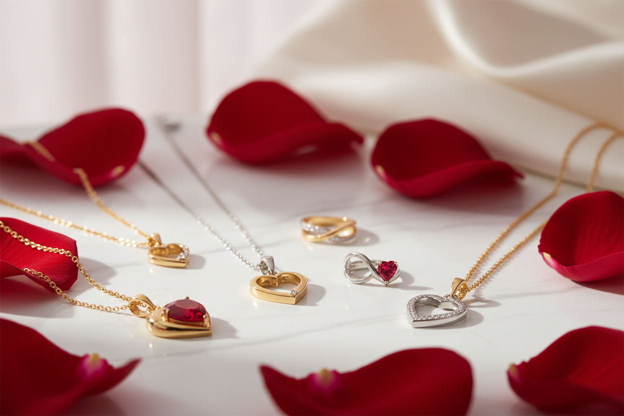 Set Regalo Gioielli A Cuore In Lapislazzuli – Collana E Orecchini Pendenti In Argento – Pietra Naturale Di Settembre – Con Confezione Regalo