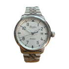 Orologio uomo Mondia Aviator MI-780 in acciaio con quadrante bianco