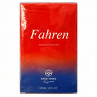 Profumo uomo Fahren Sunset World Fragrances Natural Spray 100 ml, confezione frontale