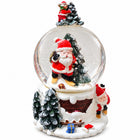 Sfera Natale Musicale Babbo Natale Palla di Neve Decorazione Varianti Regalo