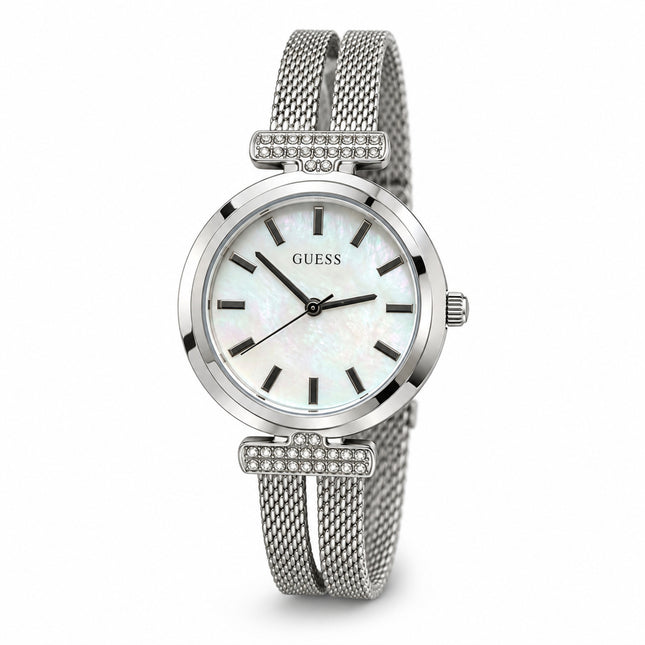 Orologio Guess Array GW0471L1 donna vista prospettica su sfondo bianco