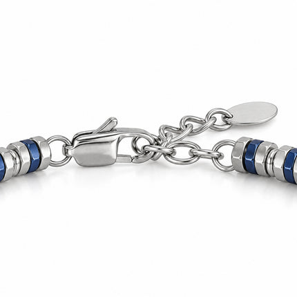 Chiusura moschettone regolabile bracciale uomo 2Jewels 232099