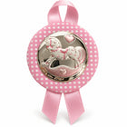 Capoculla Beltrami Cavallino Miro-Silver Azzurro Rosa Made in Italy