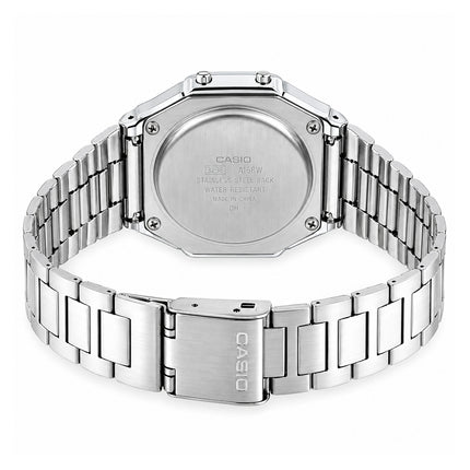 Fondello e chiusura regolabile Casio A168WEM-2BEF orologio digitale vintage