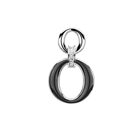 Orecchino singolo 2Jewels 261320 pendente bicolor con elementi ovali