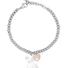Bracciale Donna 2Jewels 231970 Acciaio Sfere Ciondolo Zampa Cane Dog Lover