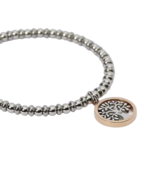 Bracciale Donna 2Jewels Acciaio 316L PVD Oro Rosa  Elegante e Moderno 232295