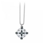 Collana Uomo 2Jewels 251367 Acciaio Rosa dei Venti Bussola Zirconi