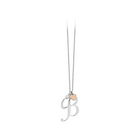 Collana Donna 2Jewels 251619 Iniziale Personalizzata Perla Cuore Rosé 45cm