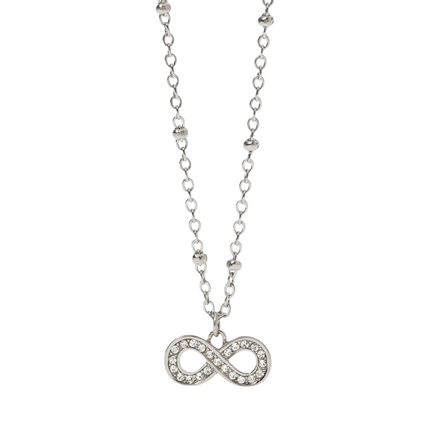 Girocollo Donna 2Jewels Acciaio Pendente Infinito Ipoallergenico 251806