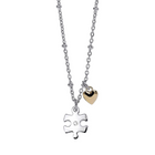 Collana Donna 2Jewels 251824 Acciaio 316L Ciondolo Cuore Antiallergico