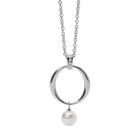Girocollo Donna 2Jewels 251832 Acciaio Ciondolo Perla Bianca Anallergico