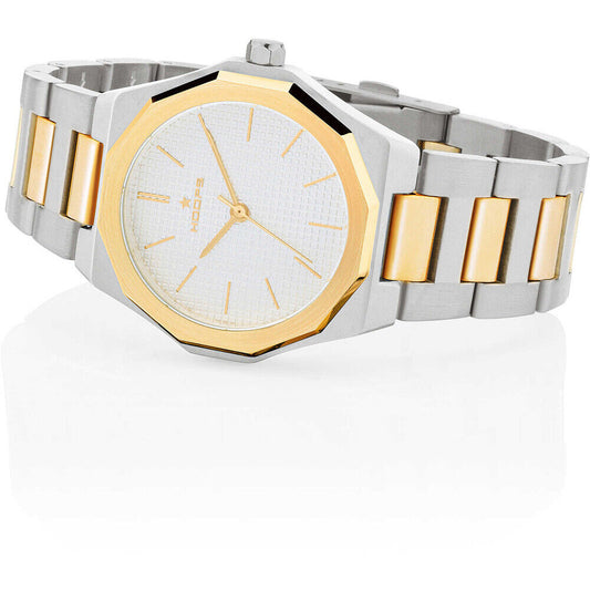 Hoops Orologio Donna Al Quarzo In Acciaio Bicolore Sconto 50%