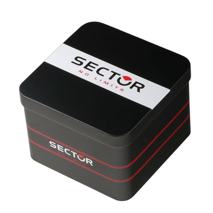 Cronografo Uomo Sector 770 R3271616002 Acciaio PVD Nero Pelle 10ATM