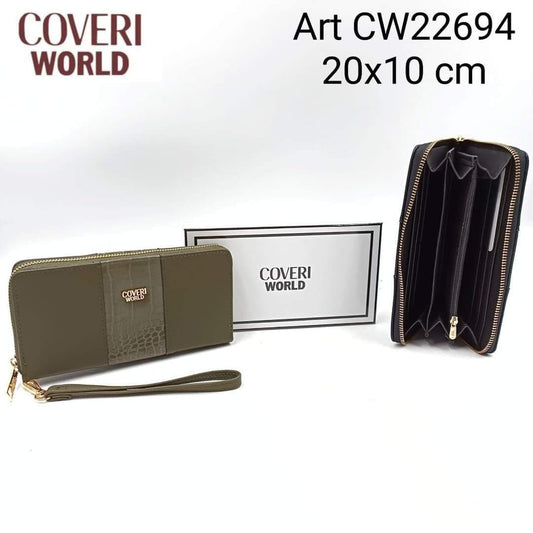 Portafoglio Donna Enrico Coveri world  Sintetico Cerniera