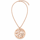 Collana donna Morellato SADA01 Cuoremio in acciaio rosé con cuore e cristalli