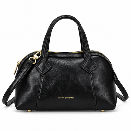 Borsa donna Regina Schrecker RS6394 Nera vista frontale