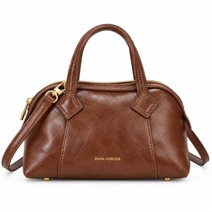 Borsa donna Regina Schrecker RS6394 Coffee vista frontale