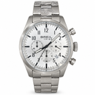 Orologio cronografo da uomo Tempo A Tempo Breil Tribe con cassa e bracciale in acciaio e quadrante silver