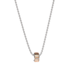 Collana Uomo Bikkembergs EMBP01WR Acciaio Ciondolo Bicolore Rosa Gold