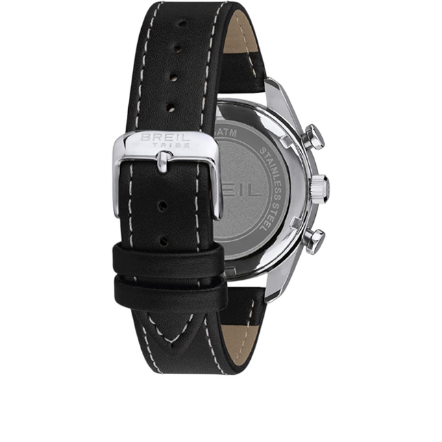 Orologio Breil Tribe Uomo EW0480 Cronografo Quarzo Pelle Nera