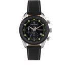 Orologio Uomo Breil Tribe EW0480 Cronografo Quarzo Pelle Nera
