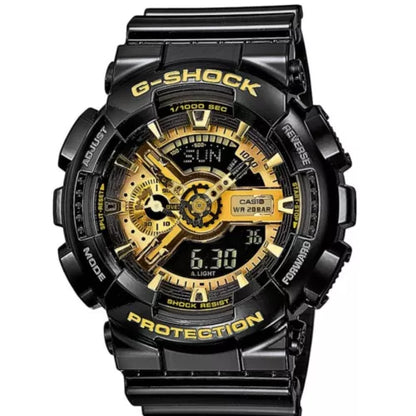 Casio G-Shock GA-110GB-1AER Nero & Oro - Orologio Sportivo Resistente 200m