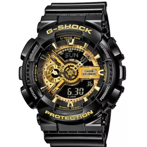 Casio G-Shock GA-110GB-1AER Nero & Oro - Orologio Sportivo Resistente 200m