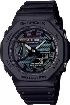Orologio Casio G-Shock GA-2100RW-1AER CasiOak total black ana-digi ultra-sottile 20bar
