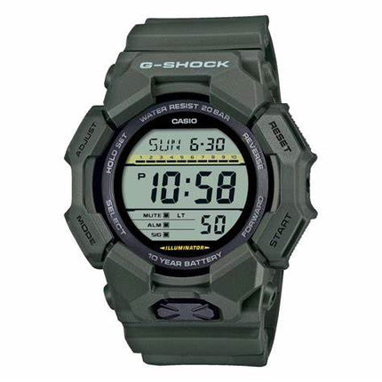 Orologio Casio G-Shock GD-010-3ER verde militare digitale 20bar tattico resistente urti
